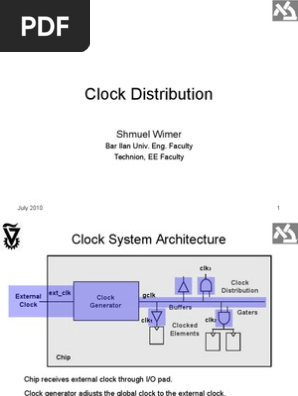 Clock Distribution