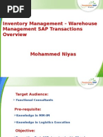 WM1 and WM2 Views in Material Master | PDF | Warehouse | Computing