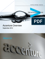 Accenture Overview: September 2012