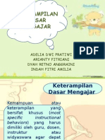 Keterampilan - Dasar - Mengajar