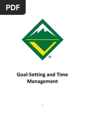 Goal Setting Time Management