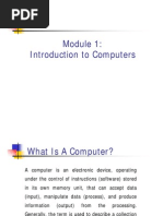 Intro to Computer