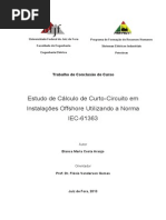 Bianca Estudo de Cálculo de Curto Circuito Em Instalações Offshore Utilizando a Norma IEC 61363