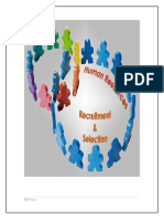Recruitment and Selection Process of FMCG Sector