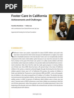 Foster Care in California