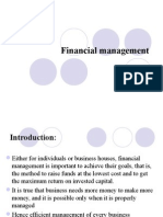 Financial Management Theorymodule 1 Ppt