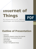 Internet of Things: An Introduction To Iot, Definition, Advantages and Disadvantages