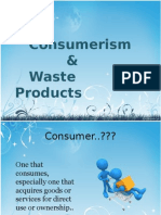 Consumerism & Waste Products