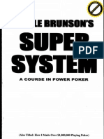 Doyle Brunson's Super System - A Course in Power Poker (Doyle Brunson)