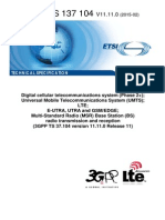 ETSI TS 137 104: Technical Specification