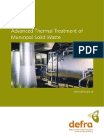 Advanced Thermal Treatment of Municipal Solid Waste: WWW - Defra.gov - Uk
