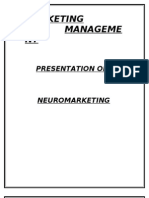 Marketing Manageme Nt