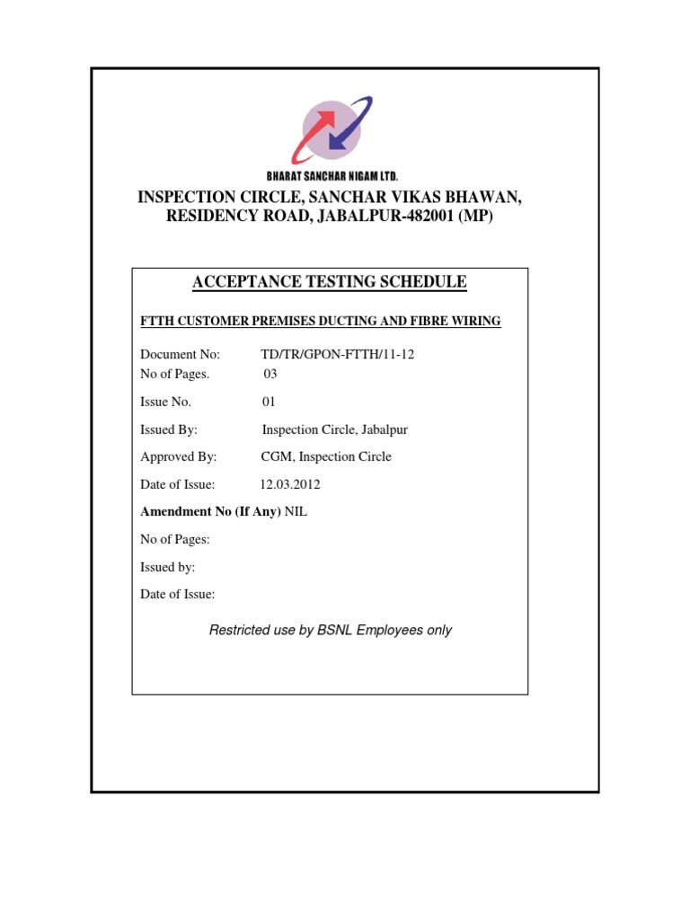 FTTH Customer Premises Testing Guide | PDF | Fiber To The X ...