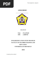 Download Linguistic for non linguistic by ersonefendi SN25623766 doc pdf
