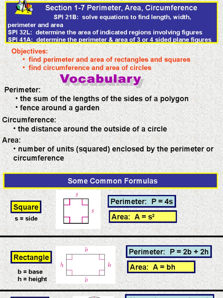 Geometry for Students | PDF | Area | Circle