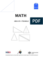 Math 4 DLP 85 - Area of A Triangle