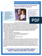 Spanish Social Emotional Development Bulletin1 PDF
