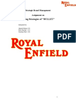 Branding Strategies of Royal Enfield Bullet
