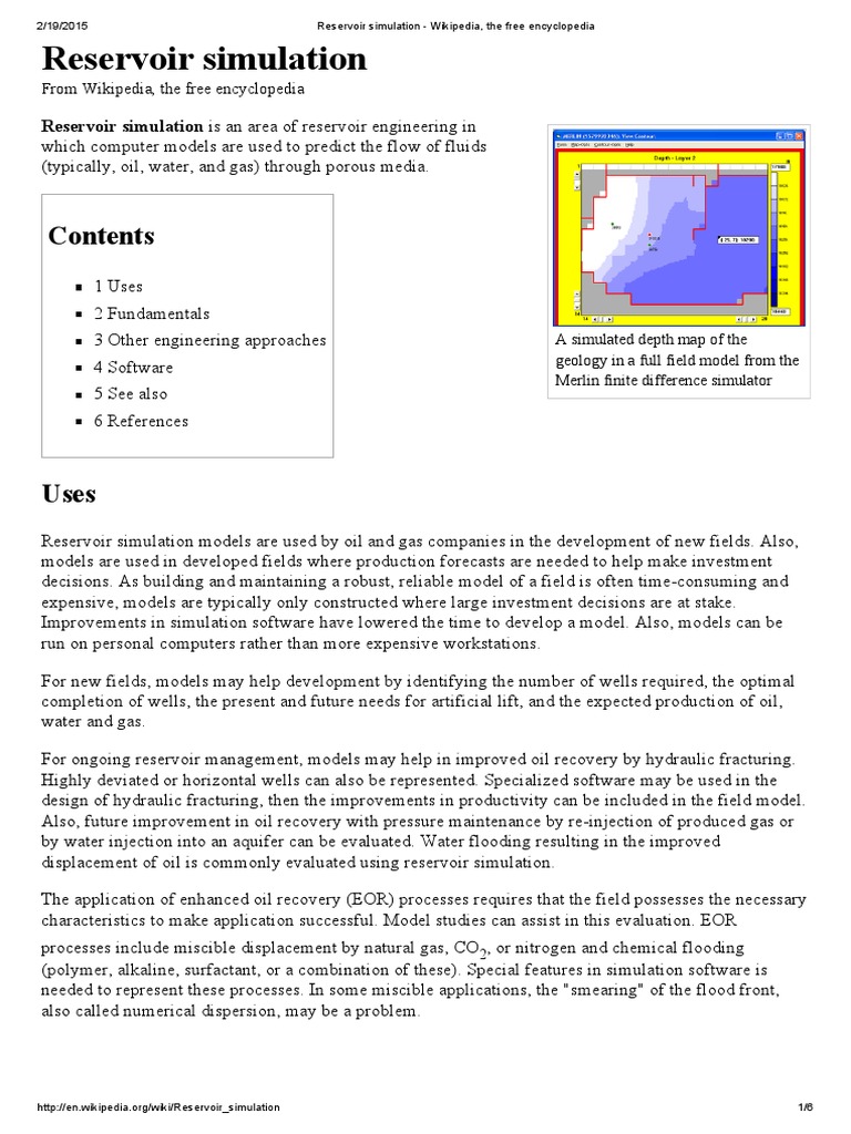 Fundamentals of Reservoir Simulation | PDF | Gases | Chemical Engineering