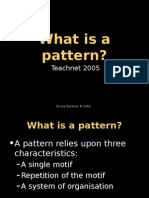 What Is A Pattern?