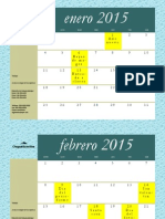Calendario Juan Jose Agudelo G 9f