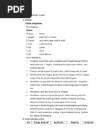 Download Laporan Praktikum Cake  Pastry by Nisa Solihat SN256250794 doc pdf