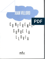 Juan Villoro - Conferencia Sobre La Lluvia