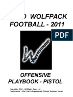 Noco Wolfpack FOOTBALL - 2011: Offensive Playbook - Pistol