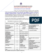 Recruitment Scale I Officers 14 15