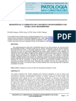 Resistência à Corrosão de Concreto Geopolimérico de Ultra-Alto Desempenho