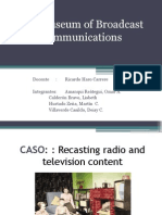 CASO GRUPAL 3 The Museum of Broadcast Comunications