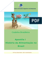 Apostila I - Hist+¦ria da Alimenta+º+úo no Brasil