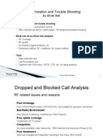 Dropped and Blocked Call Analysis