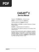 Encad CADJET2 Service Manual