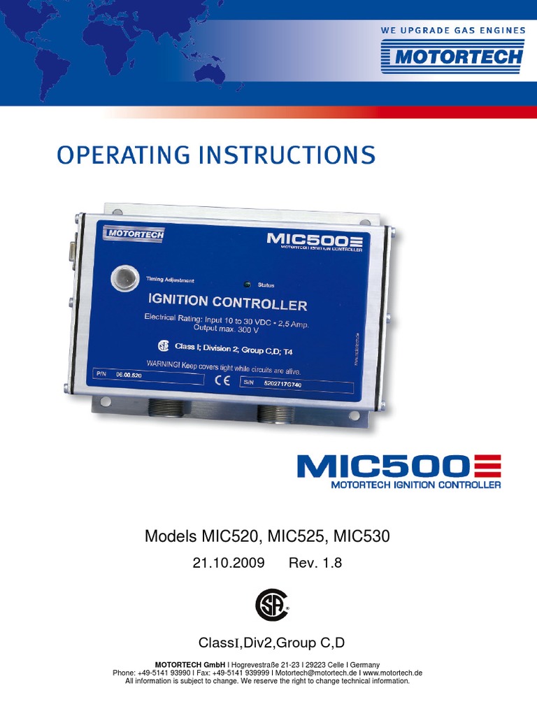 MIC520_525_530_Series_EN-Rev1_8  Ignition System 