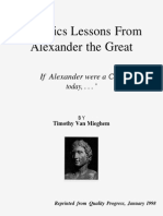 Supply Chain Lessons From Alexander The Great