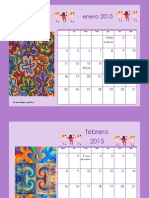 Taller 3 Calendario ,MENSUAL