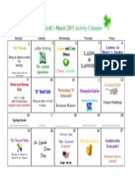 March 2015 Activity Calendar PDF