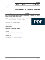 N-0057 - Projeto Mecânico de Tubulações PDF