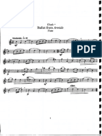 Flute Music Score