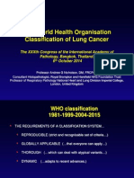 New WHO Classification of Lung Cancer