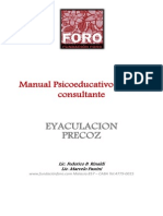 Eyaculacion Precoz Manual PDF