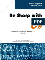 Be Sharp With C# (Cover Page)