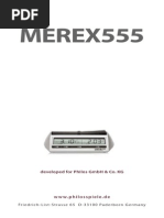 Merex 555 - User Manual