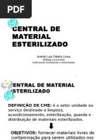 Aula de Central de Material de Esterilização - CME