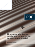 El emprendimiento social como parte de la economía social