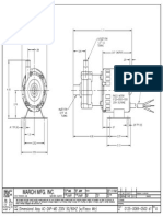 Centrifugal Pumps Data from March Pump Series 2 Pump AC-2AP-MD 230V