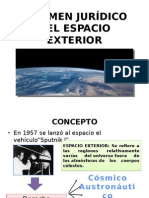 Régimen Jurídico Del Espacio Exterior