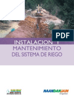 Instalacion de Un Sistema de Riego Por Goteo