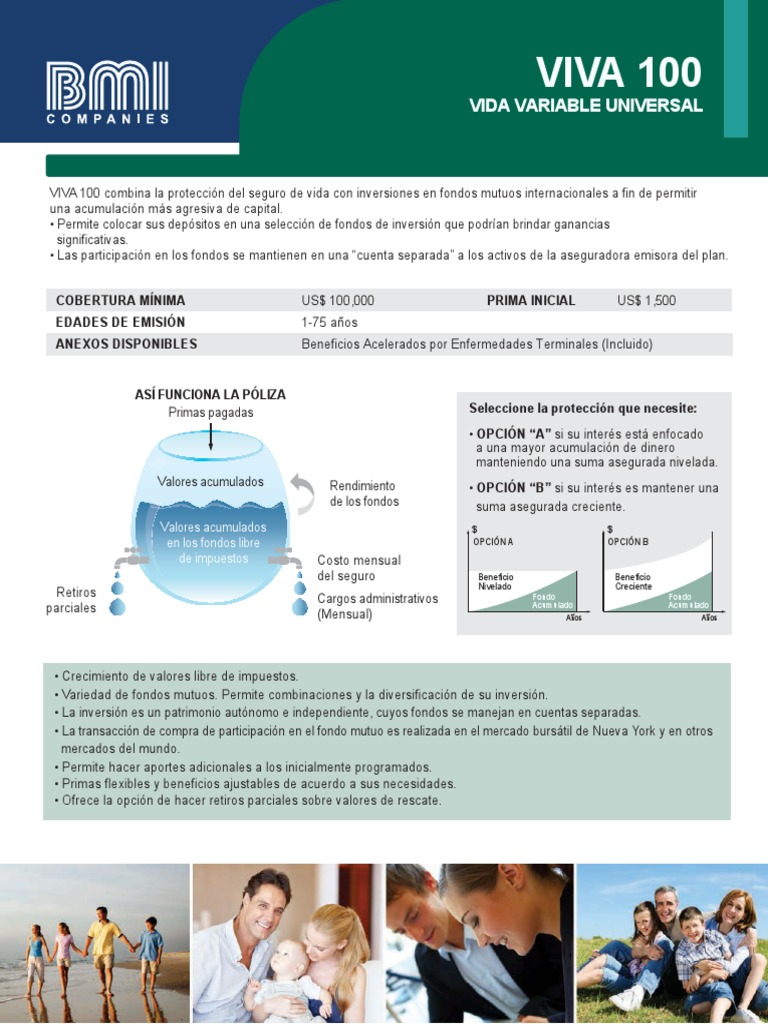 Seguros de Vida y Ahorro BMI | PDF | Póliza de seguros | Seguro